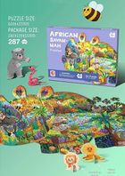 Adar, afrykańska sawanna, puzzle, 287 elementów