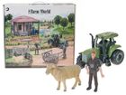 Adar, farma z traktorem i figurkami zwierząt