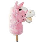 Adar, Hobby Horse, konik na kiju z dźwiękiem, różowy