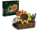Adar, klocki - słonecznik w koszu
