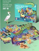 Adar, las deszczowy, puzzle, 287 elementów