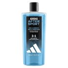 Adidas, After Sport, żel pod prysznic 3w1, 600 ml