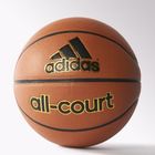 Adidas, All Court #5, piłka do koszykówki, brązowa