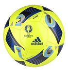 Adidas, Euro 2016, Beau Jeu Glider Yellow, piłka nożna, szyta, rozmiar 4