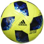 Adidas, oficjalna piłka Piłkarskich Mistrzostw Świata 2018, zielono-niebieska
