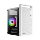 Aerocool, obudowa komputerowa, PGS Cs-109-G-Bk-V1 Frgb, Biała