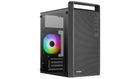 Aerocool, obudowa komputerowa, PGS Cs-109-G-Bk-V1 Frgb, Czarna