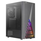 Aerocool, obudowa komputerowa, PGS Delta-A-Bk-V1 Rgb, Czarna