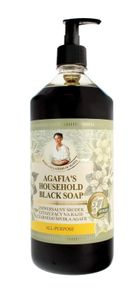Agafia, mydło w płynie, czarne, gospodarcze, 1000 ml