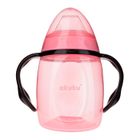 Akuku, bidon z miękkim ustnikiem, różowy, 280 ml, A0429