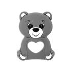 Akuku, gryzak silkonowy, miś