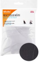Akuku, moskitiera do wózka, biała