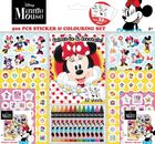 Alba Moli, Myszka Minnie, zestaw kreatywny z kredkami i naklejkami