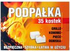 Albi, podpałka do rozpalania grilla i kominka, kostki, 35 szt.