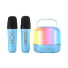 Albi, zestaw do karaoke, mikrofon i głośnik, niebieski
