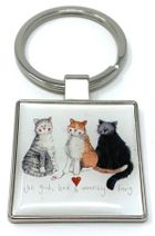 Alex Clark, brelok do kluczy, 3 koty