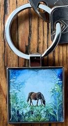 Alex Clark, brelok do kluczy, koń