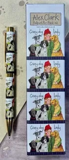 Alex Clark, długopis, Crazy Dog Lady Psiara