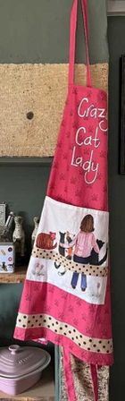 Alex Clark, fartuch kuchenny, Crazy Cat Lady Kociara