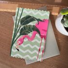 Alex Clark, karnet urodzinowy, flaming