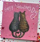 Alex Clark, karnet, walentynki, zakochane koty