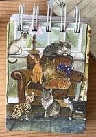 Alex Clark, kołonotes A7, Dom pełen kotów, 1 szt.