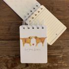 Alex Clark, kołonotes A7, Golden retriever, 1 szt.