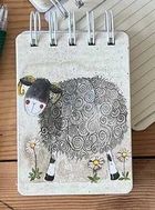 Alex Clark, kołonotes A7, Owca Amos, 1 szt.