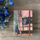 Alex Clark, notatnik z gumką, Psy Sophie&Scarlett, 1 szt.