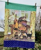 Alex Clark, ręcznik kuchenny, Dom pełen kotów