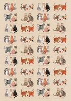 Alex Clark, ręcznik kuchenny, Koty