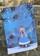 Alex Clark, ręcznik kuchenny, Pada śnieg Święta