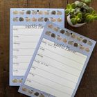 Alex Clark, tygodniowy planer, A4, 60 kartek, Owieczki