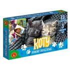 Alexander, domino obrazkowe, gra familijna, Koty, 28 elementów