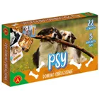 Alexander, domino obrazkowe, gra familijna, Psy, 28 elementów