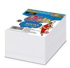 Alfa Pastello, kostka klejona eco, biała, 85-85-50mm