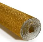 Alfa Pastello, krepina, 180g, metalizowana złota ciemna, 50-250 cm, 1 szt.