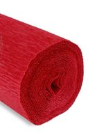 Alfa Pastello, krepina, czerwona intensywna, 180g, 50-250 cm