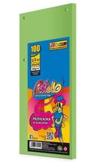 Alfa Pastello, przekładka do segregatora, 1/3 A4, 100 kartek, IT130 ziel