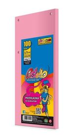 Alfa Pastello, przekładka do segregatora, 1/3 A4, 100 kartek, IT170 różowa