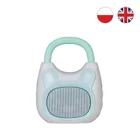 Alilo, Pocket Bunny K1, odtwarzacz MP3 z Bluetooth, niebieski