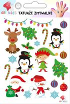 All4kids, Boże Narodzenie, tatuaże zmywalne dla dzieci