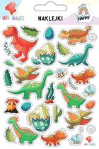 All4Kids, naklejki, Dinozaury