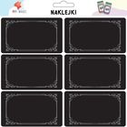 All4Kids, naklejki na przetwory i przyprawy, czarne