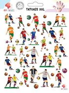 All4kids, Piłkarze, tatuaże zmywalne, XXL