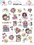 All4kids, tatuaże zmywalne XXL, księżniczki