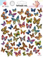 All4kids, tatuaże zmywalne XXL, motylki