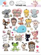 All4kids, tatuaże zmywalne XXL, słodkie zwierzaki