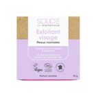 Alphanova Solide, peelingująca kostka do mycia twarzy, 75g