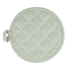 Altom Design, chwytak kuchenny, 100% bawełna, szałwia, 18 cm